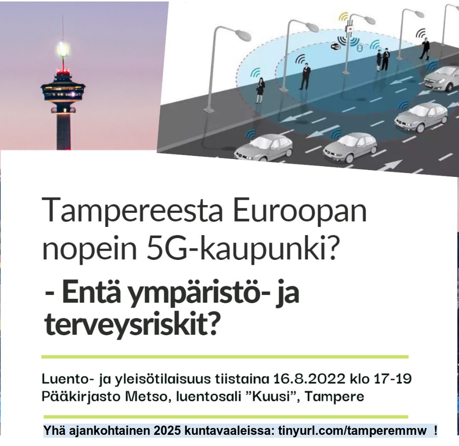 Tampereen kaupungille - ympäristö unohdettu - kunnalllisvaalit 2025